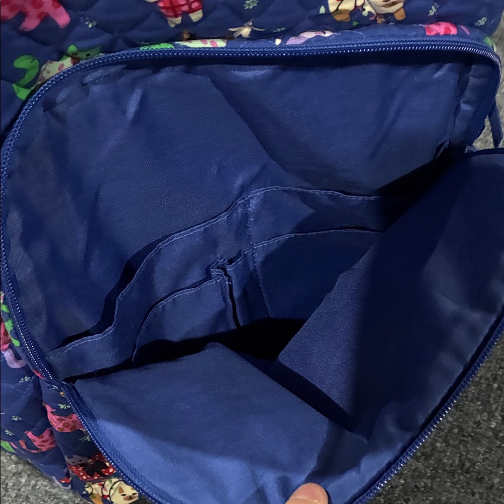 Vera Bradley CATNIP CHRISTMAS Backpack NWT - Picture 6 of 8